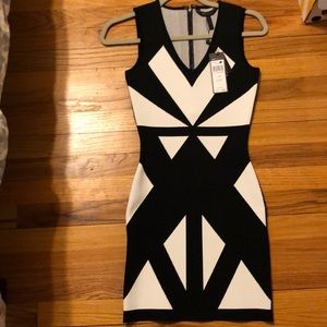BCBG banded dress